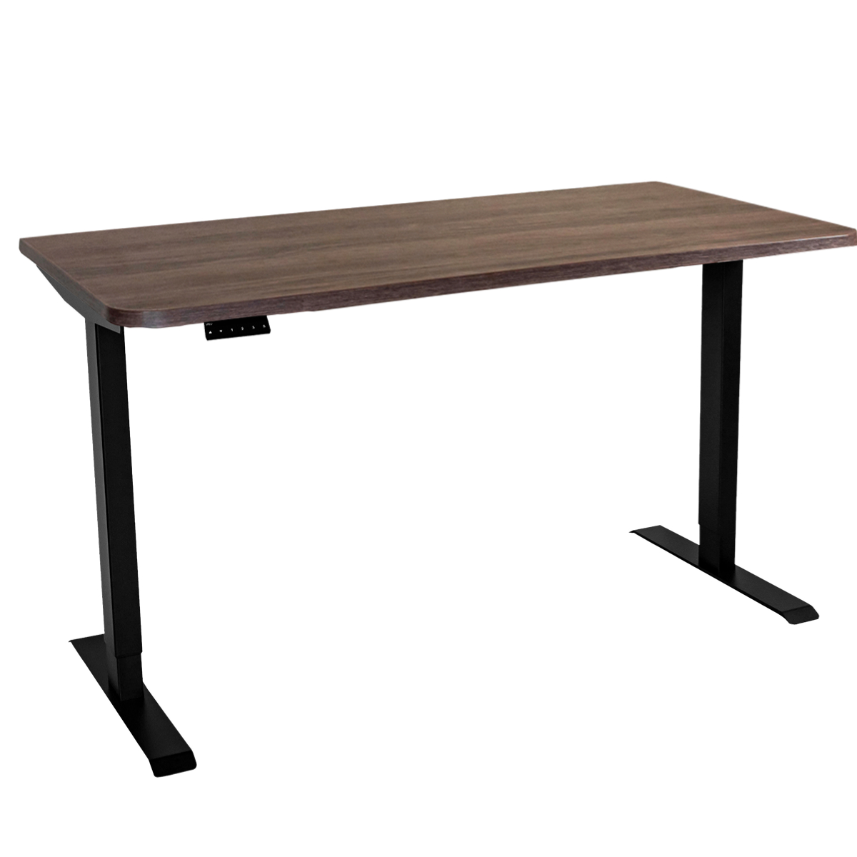 Стол с регулировкой высоты SRF2J черный/дуб коричневый ЛДСП 160х70
